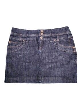 S. Oliver Denim Mini Skirt Blue Size 38 M